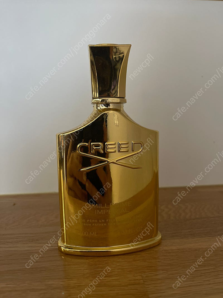 크리드 밀레지움 임패리얼 100ml 정품 공병--4