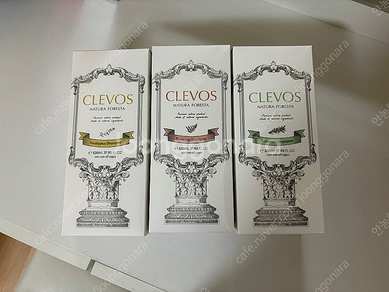 클레보스 샴푸 530ml (유칼립투스, 루모라, 로즈마...--0