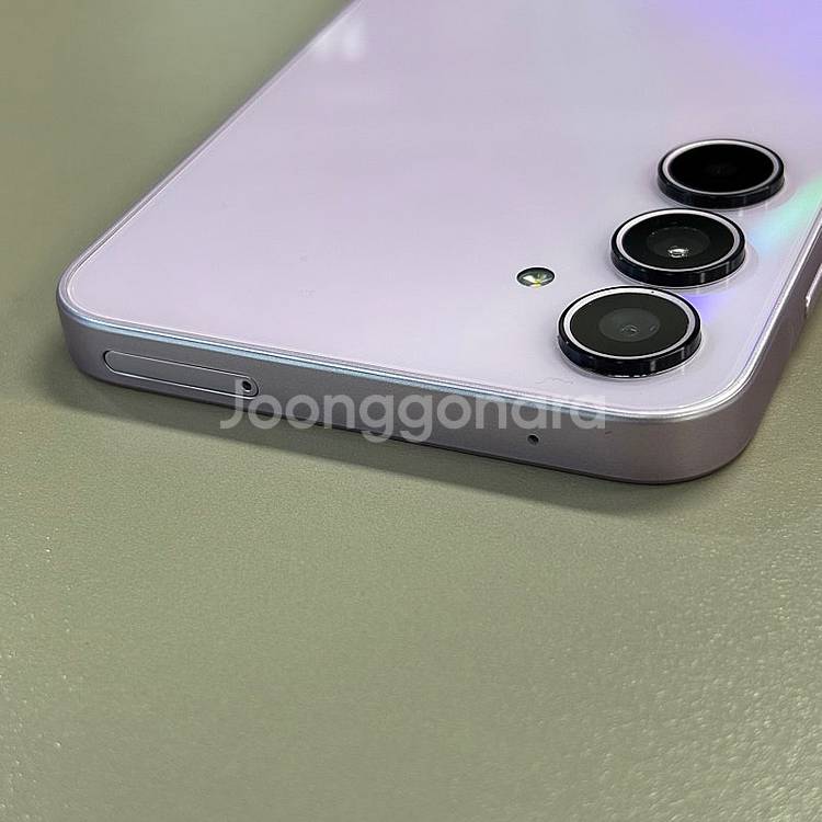 (신폰급자급제) 갤럭시A35 라벤더 128G 외관 하자...--6