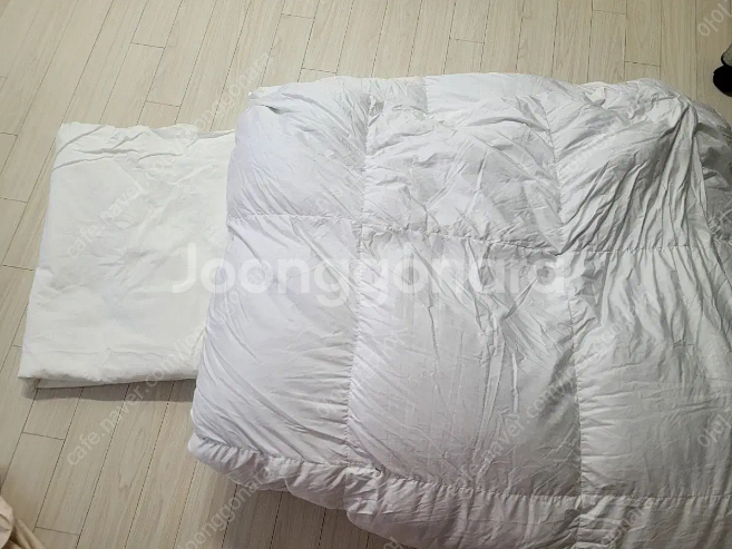 무인양품 그레이덕 깃털 이불 경량 일층식 K킹사이즈 +...--0