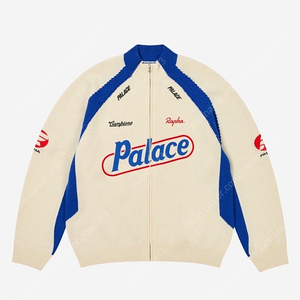 Palace Rapha Zip Knit White 라파 팔라스 집업니트 s사이즈