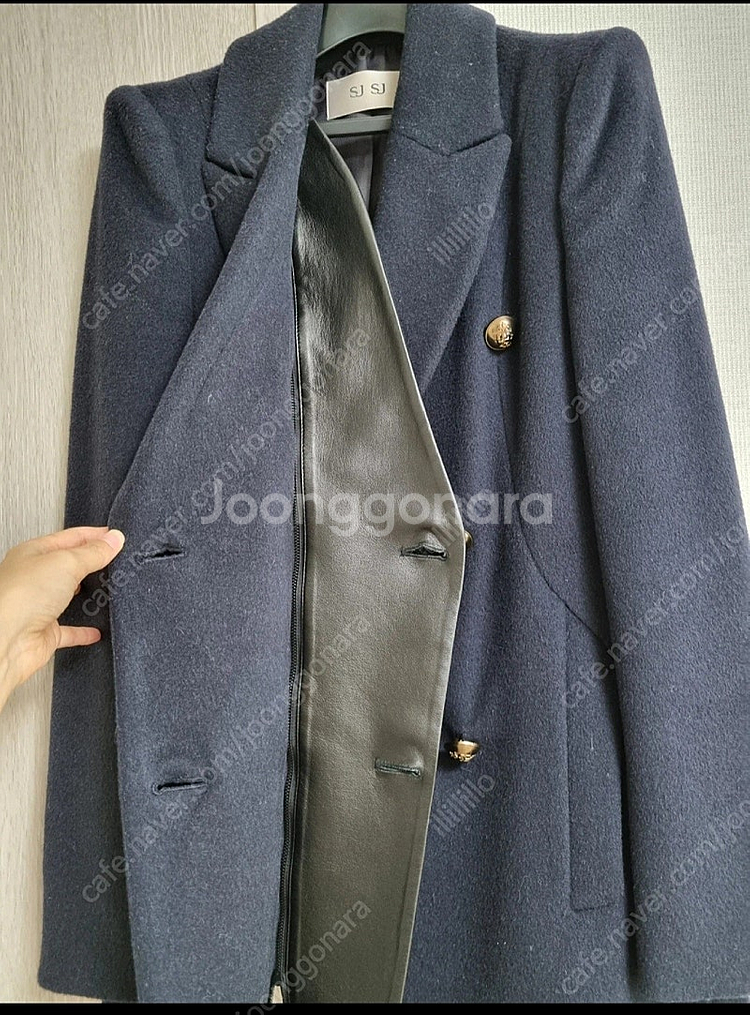 sjsj 여성 코트 한섬 에스제이 타임 마인 시스템--1