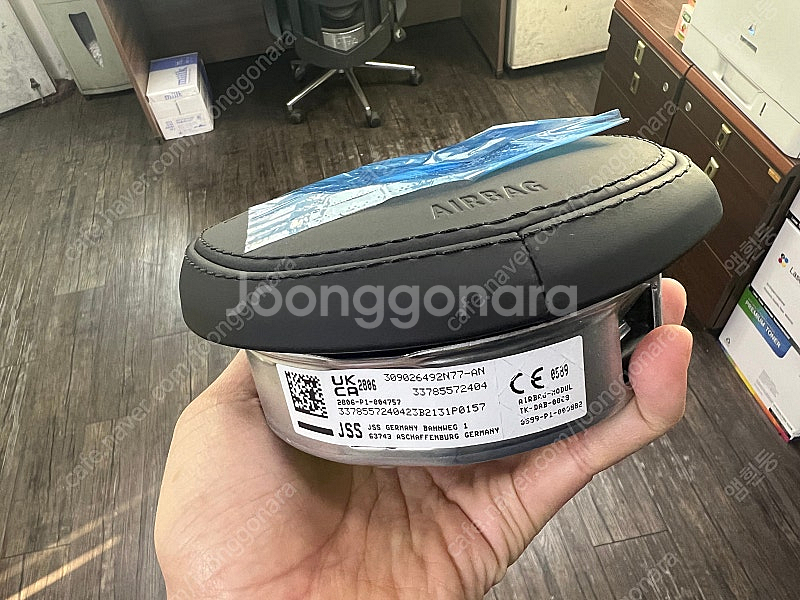 BMW G바디 정품 M핸들 JSS 듀얼스테이지 가죽에어백 팝니다--2