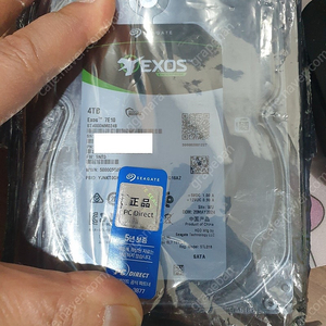 SEAGATE EXOS 7E10 4TB 미개봉 국내정품(AS 5년) 택포