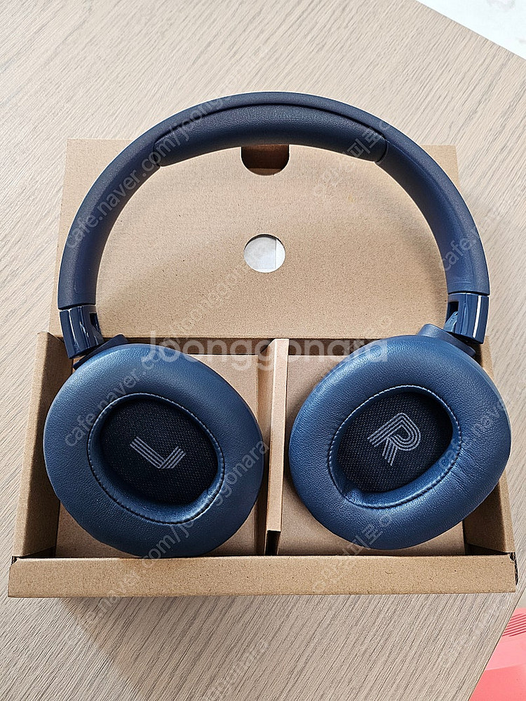 JBL T770NC 해드셋 블루 새상품--2
