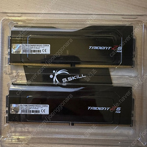 G.SKILL 트라이던트 Z5 RGB 시리즈 DDR5-7200 32GB 팝니다