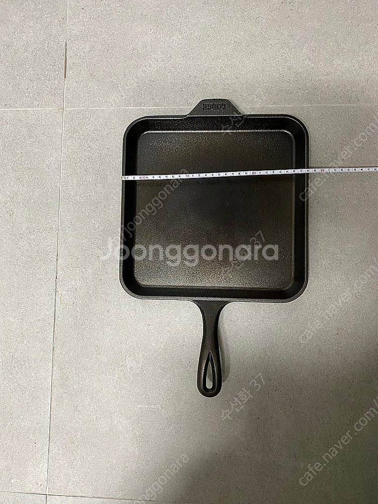 롯지 사각 그리들팬--1