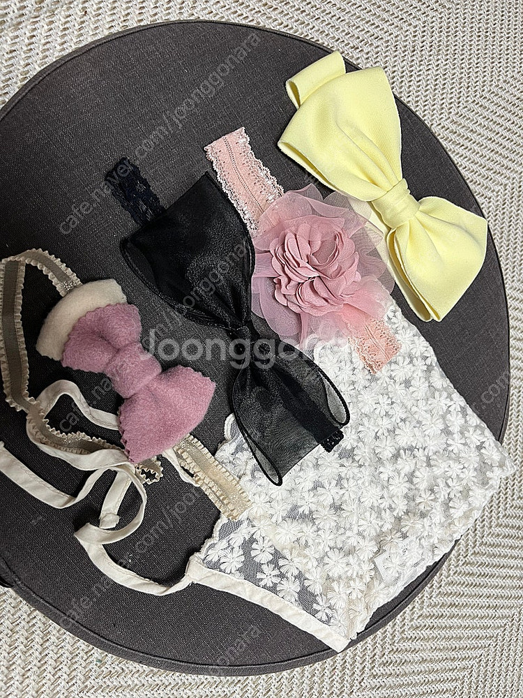 유아 보넷 및 머리장식--0