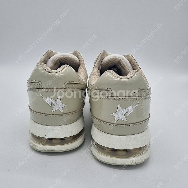 베이프 로드스타 로우탑 스니커즈 베이지 남성 270mm--6