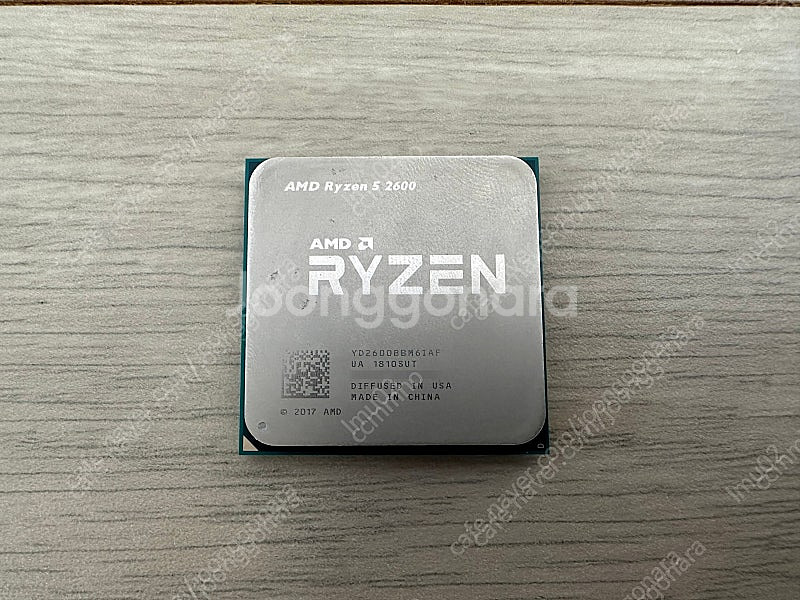 [개인] 라이젠 2600, 2600X CPU 단품 판매합니다.--0