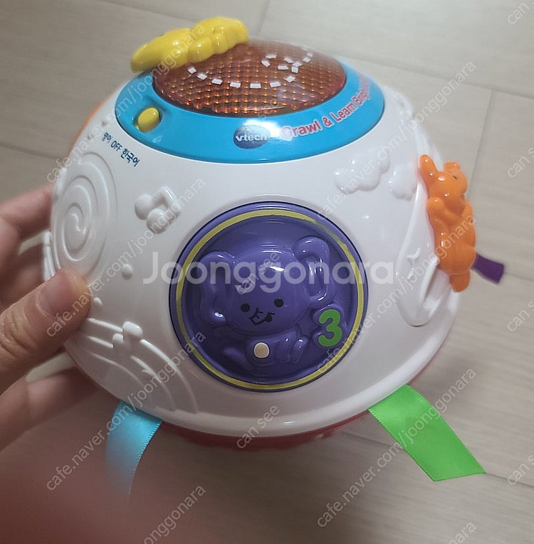택포)브이텍 vtech 깜짝볼 스마트에듀볼 러닝볼2개--4