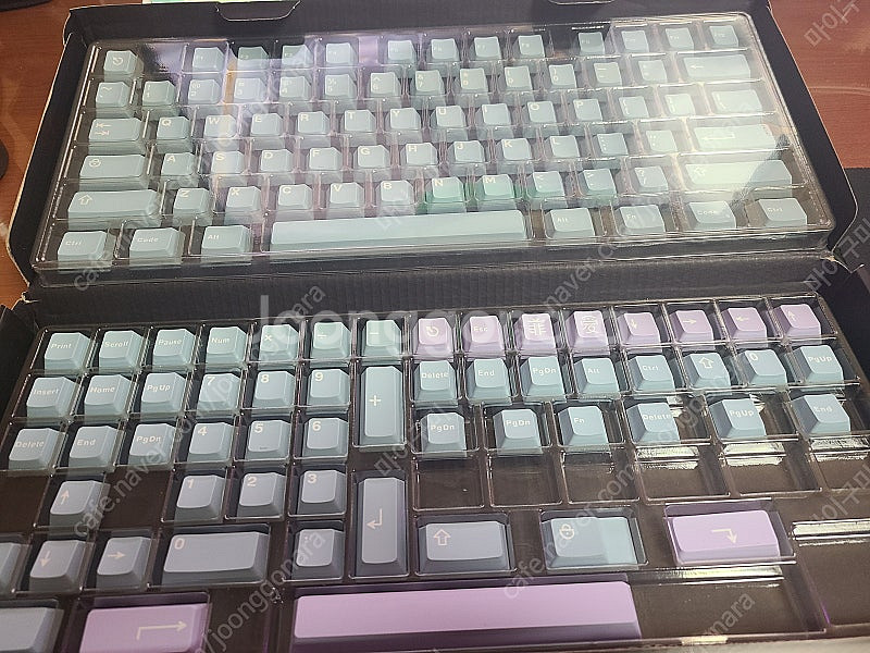 XDA PBT 모카키캡 & 체리 ABS 일루전 키캡--4