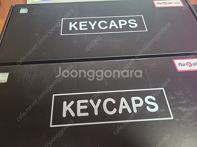 XDA PBT 모카키캡 & 체리 ABS 일루전 키캡--5