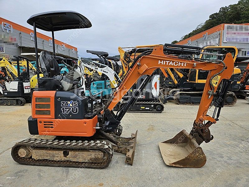 농장용 농사용 중고미니굴삭기 히타치 ZX17 2015년...--1