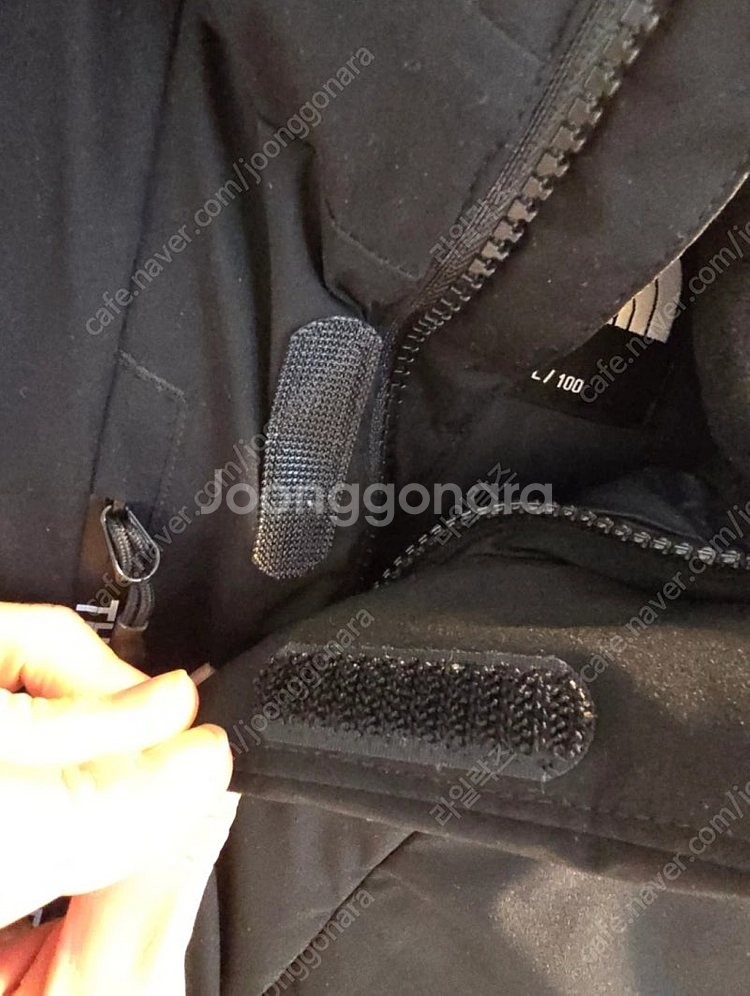 노스페이스 롱패딩 L 국가대표 지급용(거의새것)--0