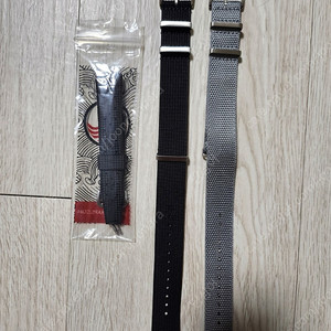 엉클세이코 나토 22mm(블랙, 그레이) 팝니다