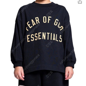 Fear Of God Essentials 키즈 로고 프린트 크루넥 티셔츠 10Y