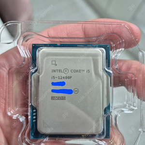 인텔 i5 12400f cpu 정품 판매합니다.