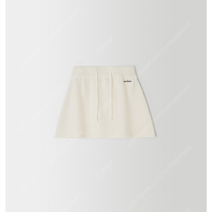 온드민 포니 스커트 pony skirt 아이보리