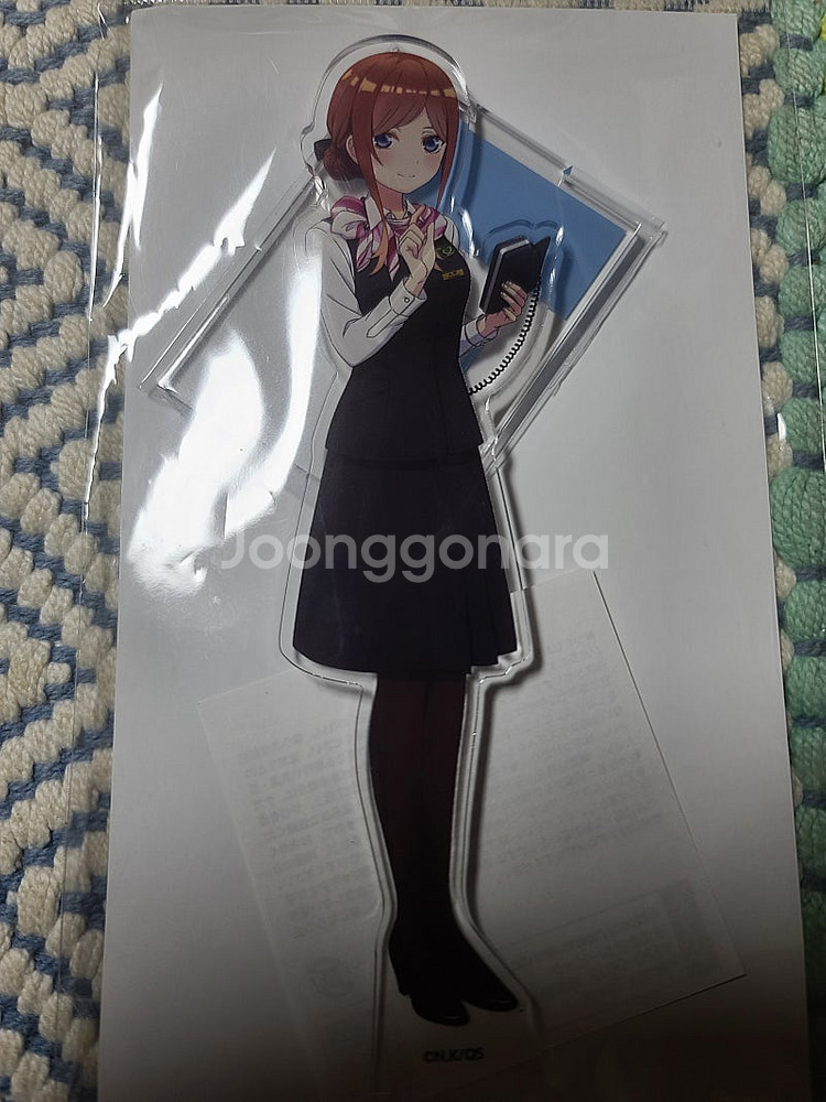 5등분의 신부(오등분의 신부) JR도카이 콜라보 한정 아크릴 싸게 팝니다(가격인하)--0