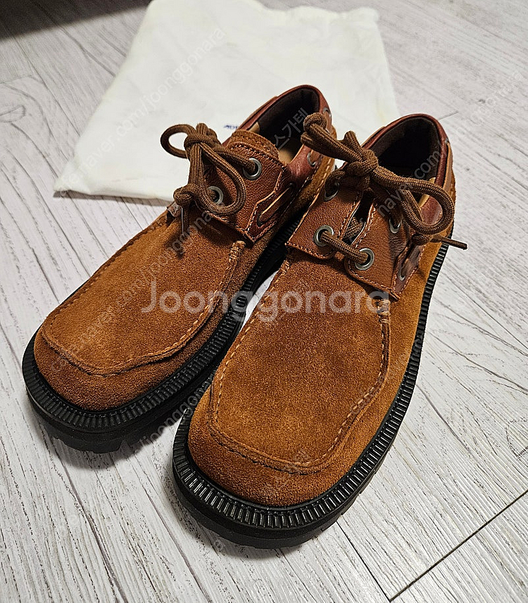 아더에러 Curve BS01 보트슈즈 브라운 260mm--0