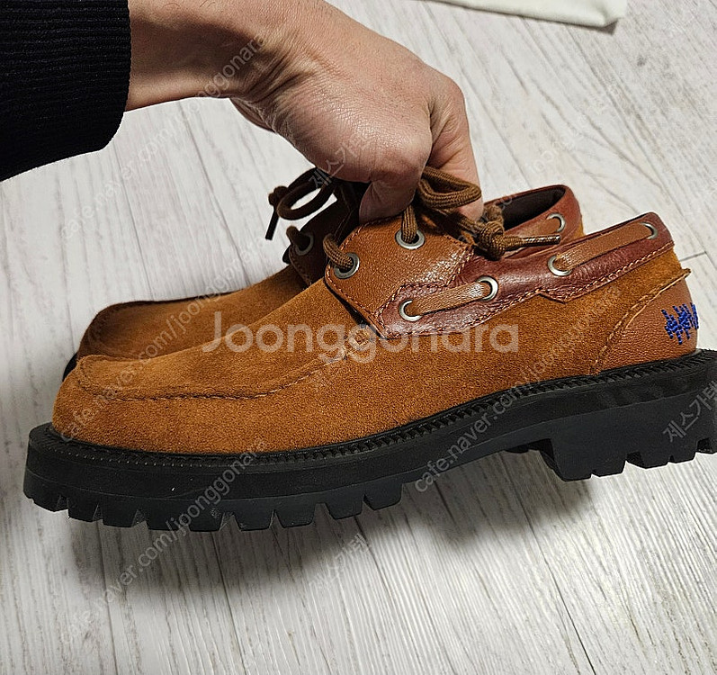 아더에러 Curve BS01 보트슈즈 브라운 260mm--2