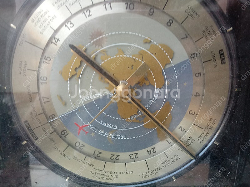 빈티지 일제 세이코 SEIKO 세계시간 탁상시계 판매합...--1