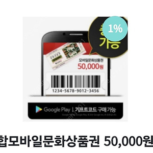 컬쳐랜드 문화상품권 5만원 - 45000