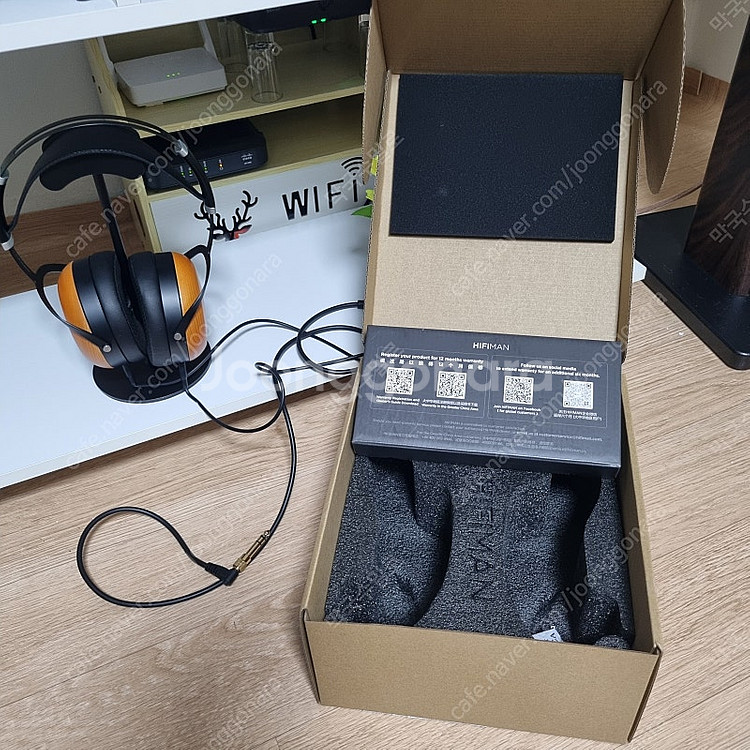 하이파이맨(HIFIMAN) 순다라 클로즈드백 헤드폰--1
