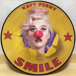 LP ; katy perry - smile 케이티 페리 엘피 음반 픽쳐디스크 picture disc