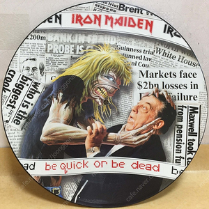 LP ; iron maiden 아이언 메이든 엘피 음반 헤비 메탈 명반 픽쳐디스크 heavy metal picture disc