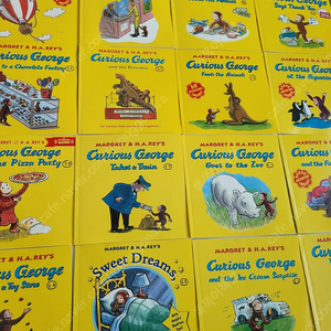 큐리어스조지 curious george 16권 cd 택포