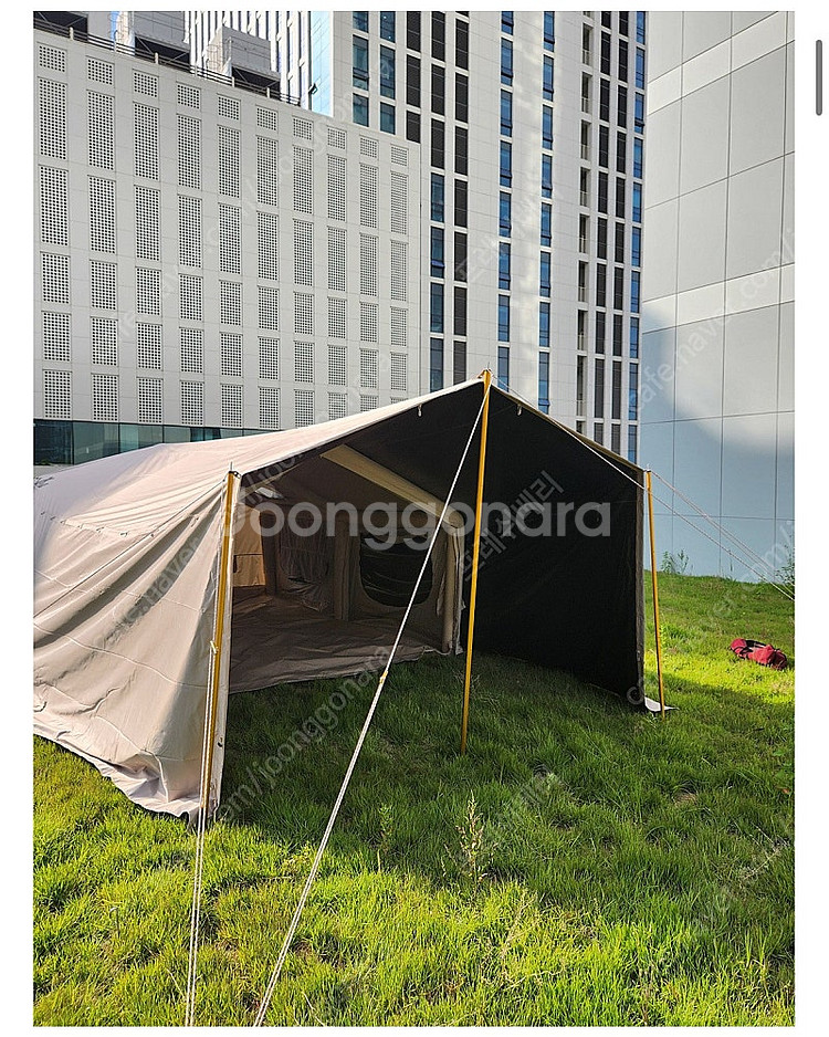마추픽추 에어레이크 베이지 에어텐트 풀 셋트 판매합니다--3