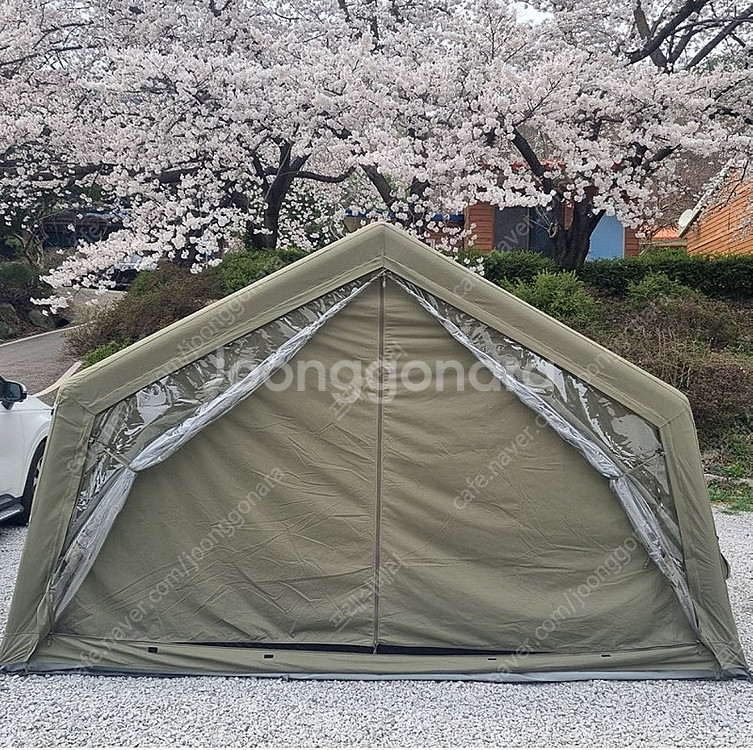 마추픽추 에어레이크 베이지 에어텐트 풀 셋트 판매합니다--5