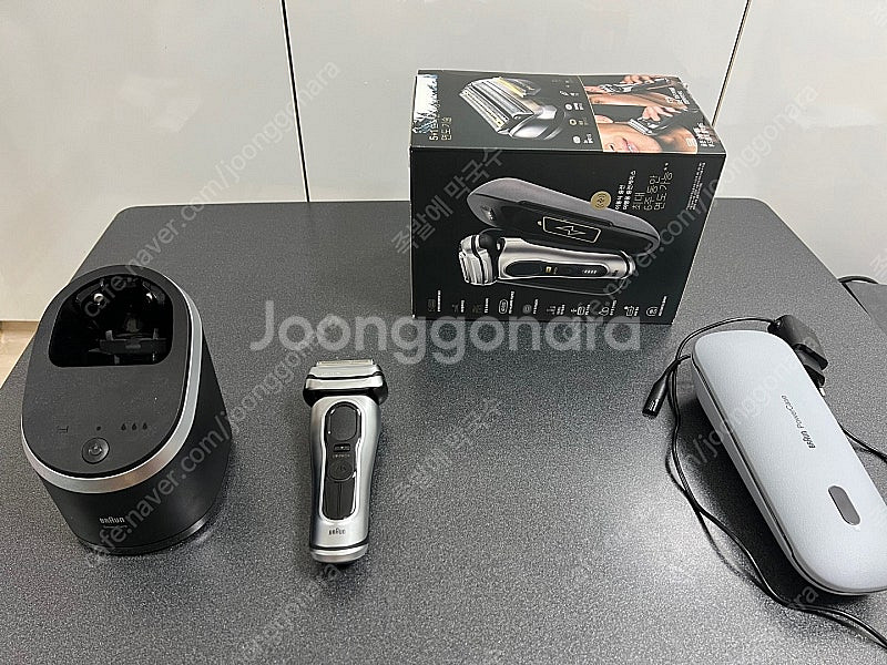 브라운 면도기 시리즈 9 PRO+ 여행용 무선충전 파우...--0