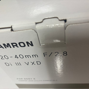 탐론 2040 tamron 렌즈 팝니다