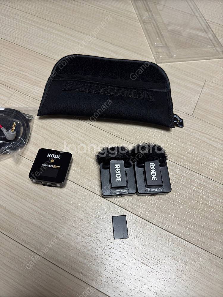 로데 와이어리스고2 정품부착자석 1세트포함 20만--1