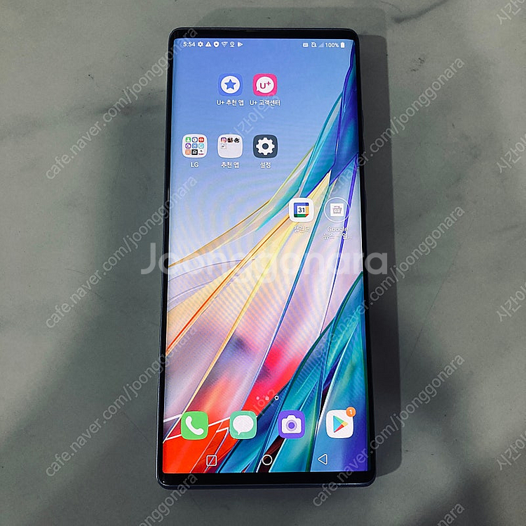 LG 윙 일루전스카이 128용량 무잔상액정S급 19만원...--6