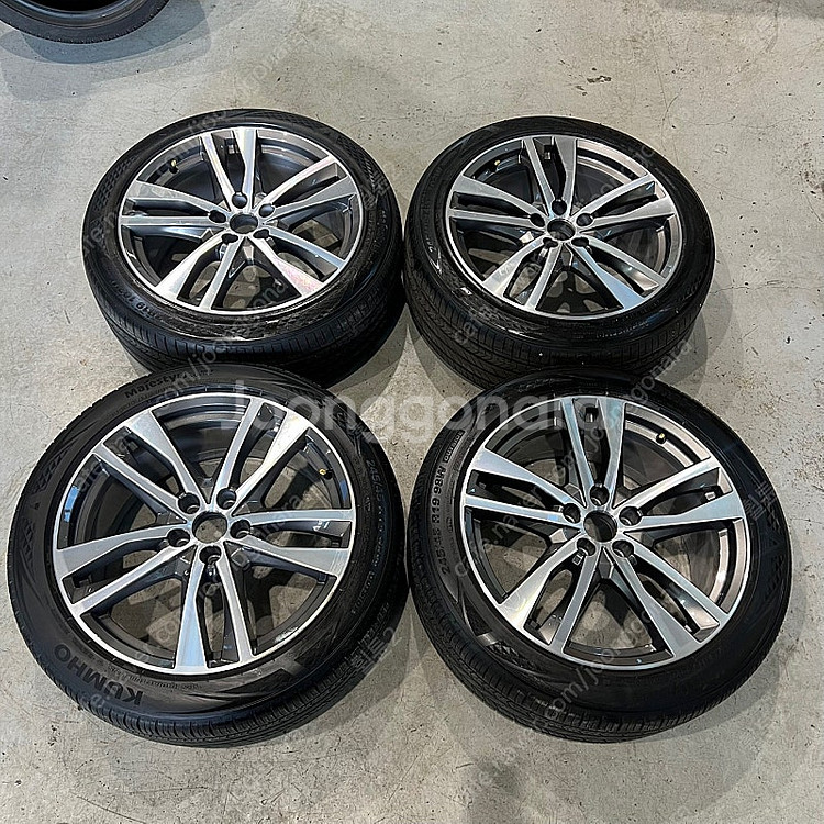 아우디A6 C8 19인치 45TDI 정품휠타이어 판매--0