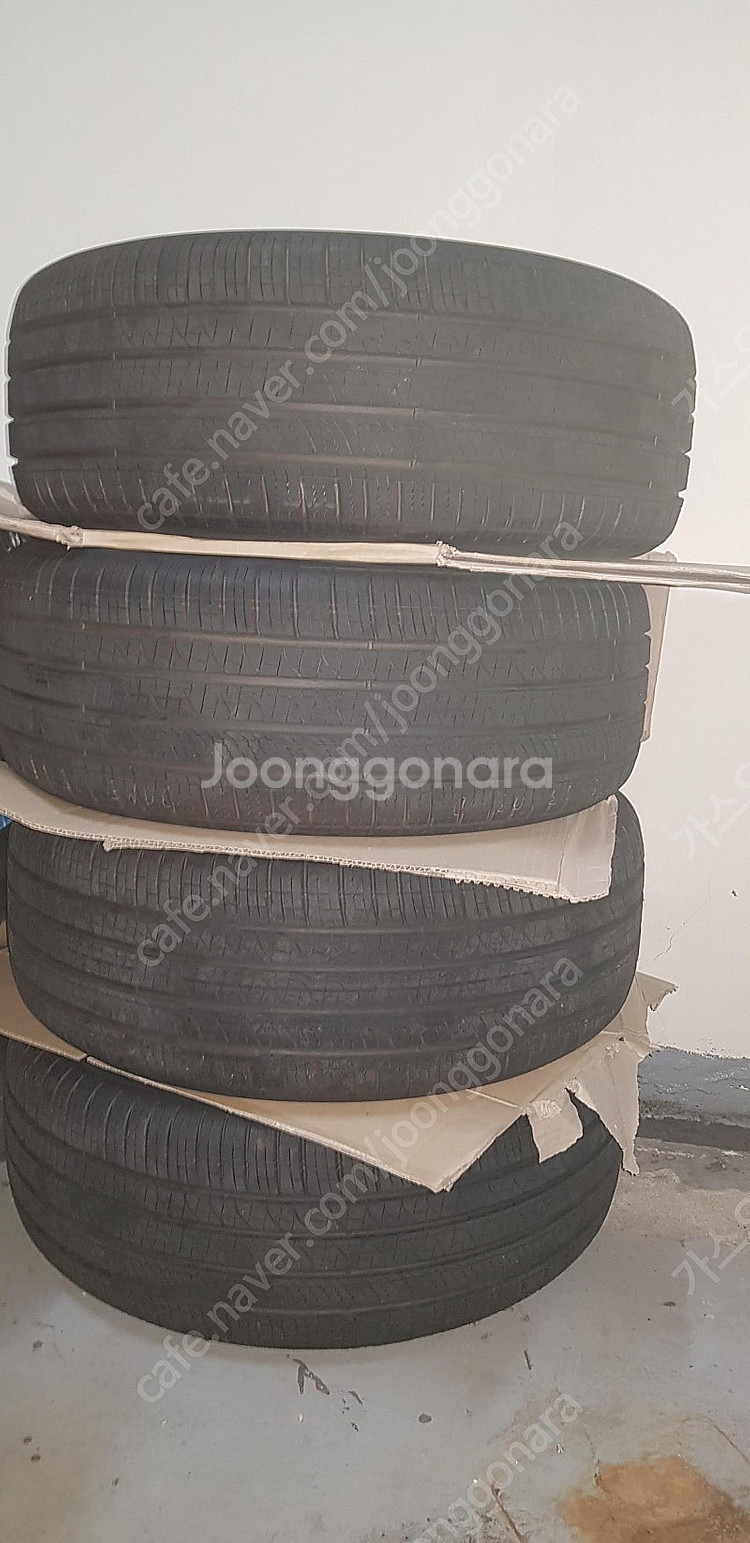 제네스시g90 19인치 휠 피렐리 타이어 245/50R...--2