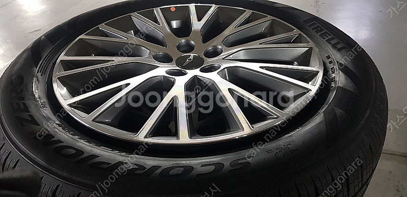 제네스시g90 19인치 휠 피렐리 타이어 245/50R...--5