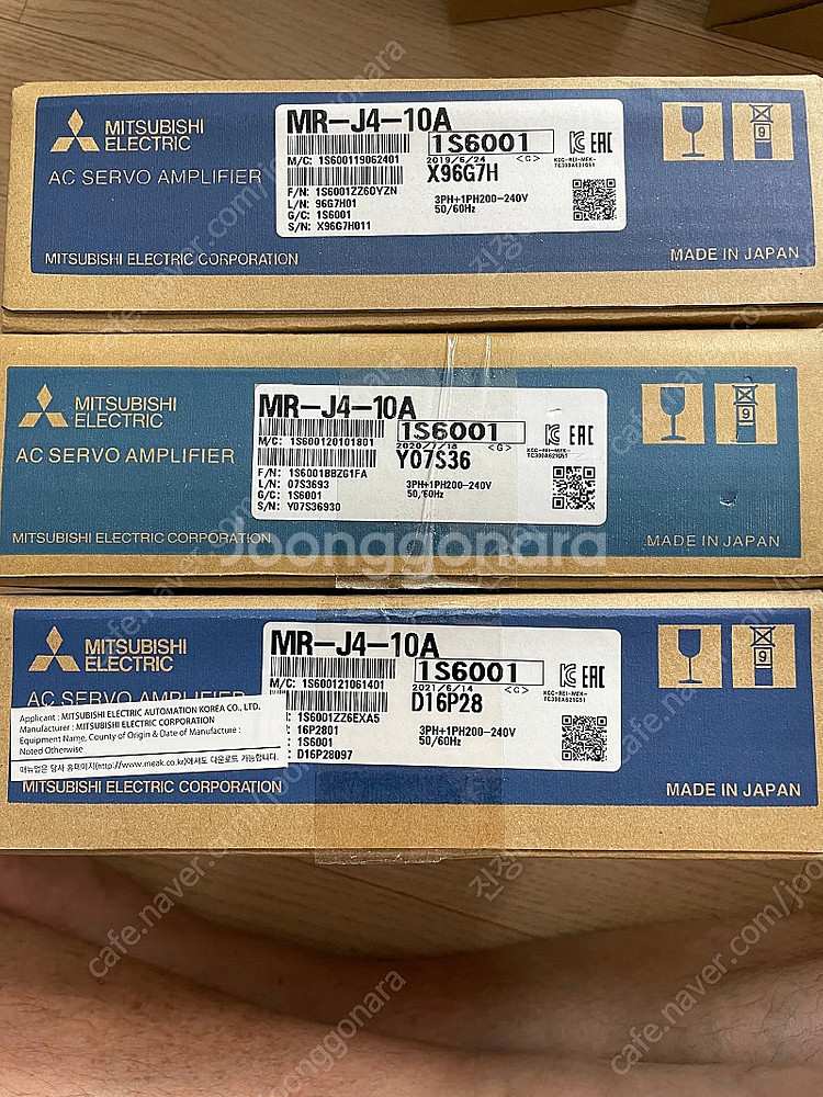 미쯔비시 서보 드라이버 AMP MR-J4-10A 팝니다...--0