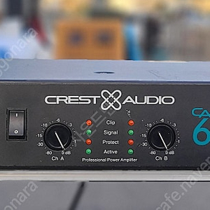 (CREST AUDIO)크레스트오디오 CA6 4옴 600W×2 파워앰프