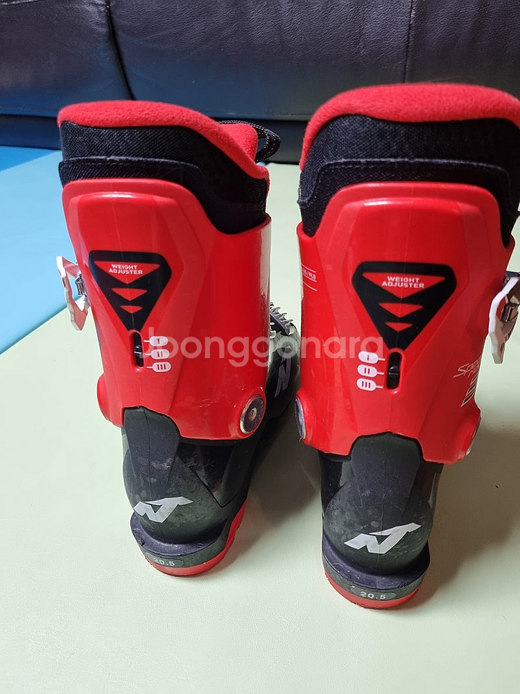 노르디카 스키 아동용(부츠, 플레이트)--1