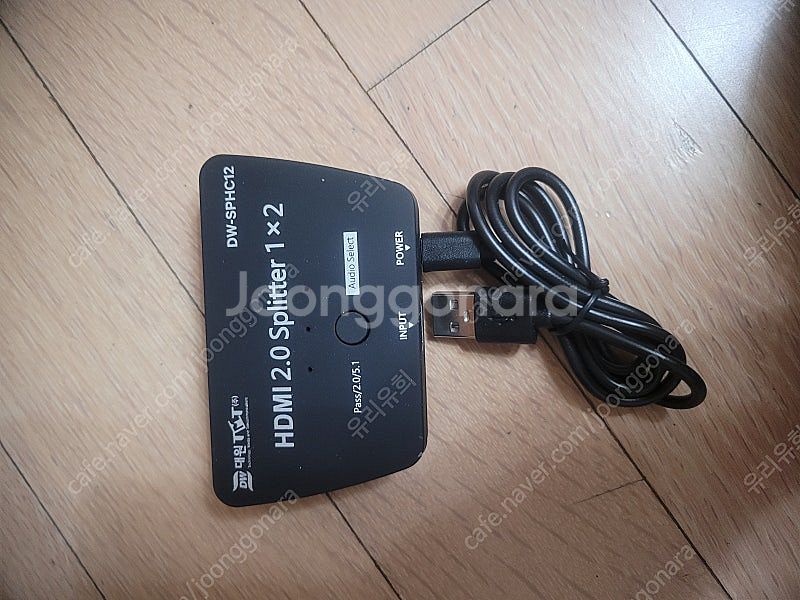 (미사용) 대원TMT HDMI 2.0 분배기 (DW-S...--1