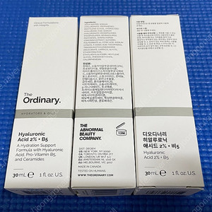 디오디너리 The Ordinary 히알루로닉 애시드 2% + B5 30ml 3개 택포 2만원