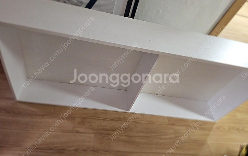 까사미아 슈퍼싱글 화이트 침대 프레임와 수납서랍--2