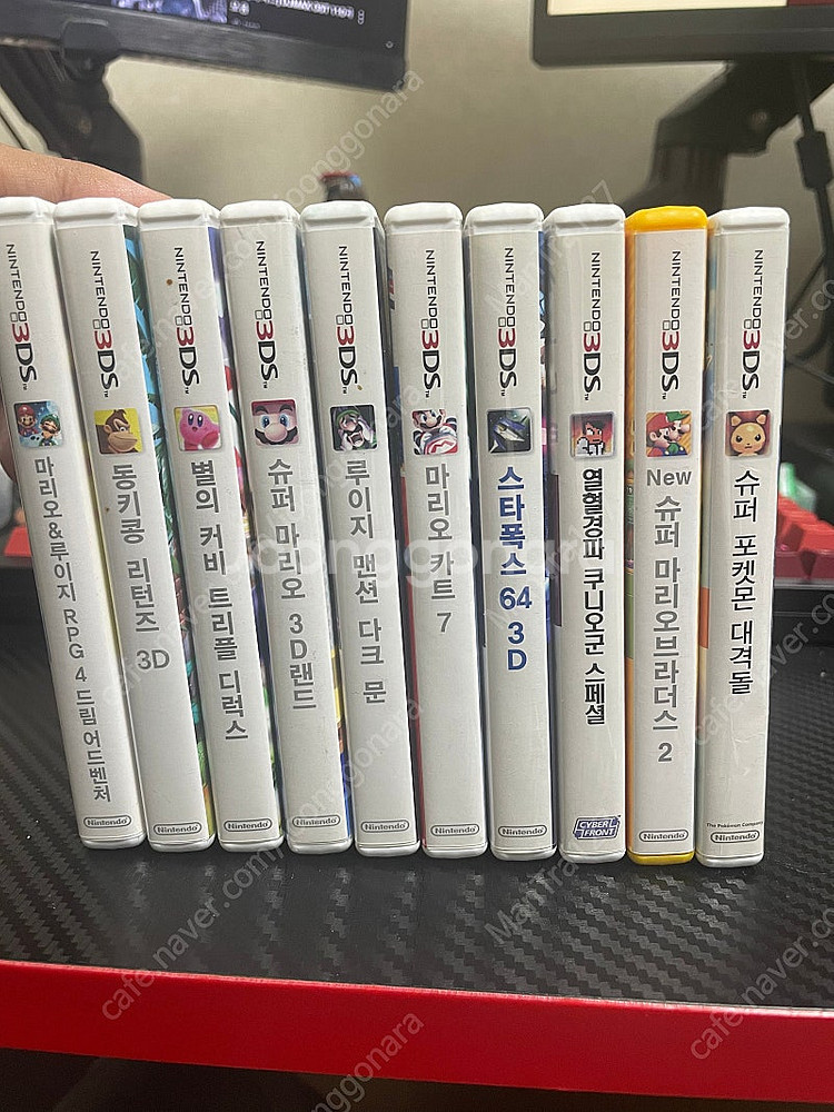 닌텐도 3DS 칩 타이틀 다수 판매합니다--1