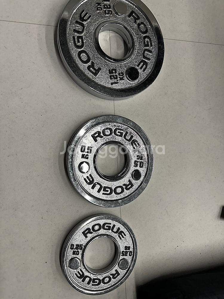 로그 (rogue) 경량원판 0.25kg, 0.5kg, 1.25kg 판매--3