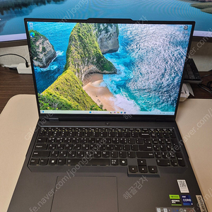 레노버 리전 프로 5i 16irx9 rtx 4070 plus p3, 램 32gb, 하드 1Tb